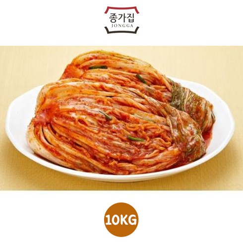 종가집 배추김치(태백) 10Kg 국산 포기김치, 1개