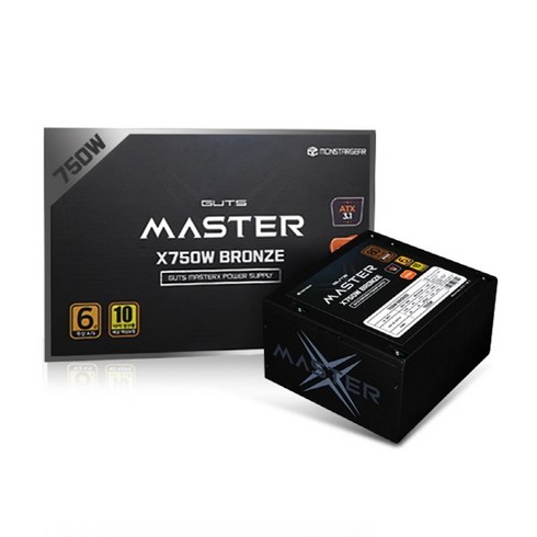 가츠컴퓨터파워750w - 가츠 MASTERX X750W 80PLUS브론즈 ATX3.1 파워-ATX, 선택없음