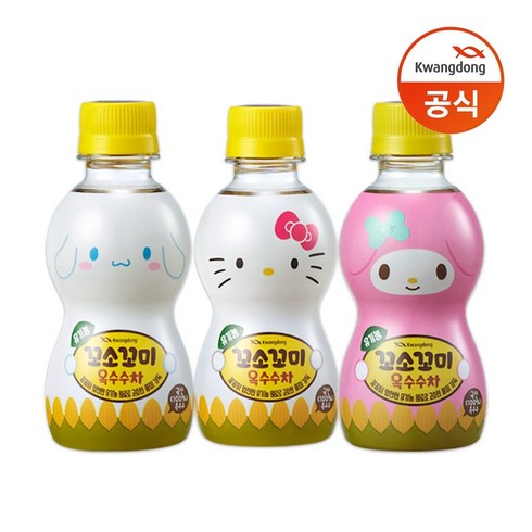 광동 꼬소꼬미 옥수수차 200ML 20입, 없음