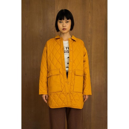 스페인 직배송 Tinycotton WOMENS PADDED LIGHT JACKET 타이니코튼 우먼스 패딩 라이트 재킷 허니