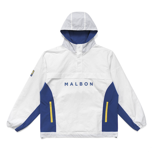 2023년 가성비 최고 말본바람막이 - [국내매장판]말본 골프 바람막이 [Buckets City] 아노락 자켓 WHITE 화이트 M3313LJK08WHT