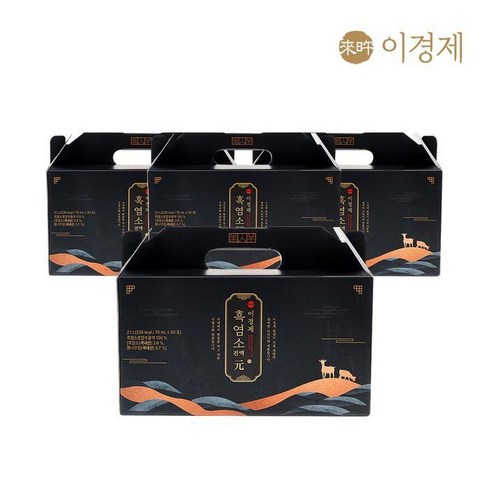 [래오이경제] 흑염소진액 원 70ml x 30개입 4박스(120포) line, 래오 이경제 흑염소진액 70ml 3, 없음