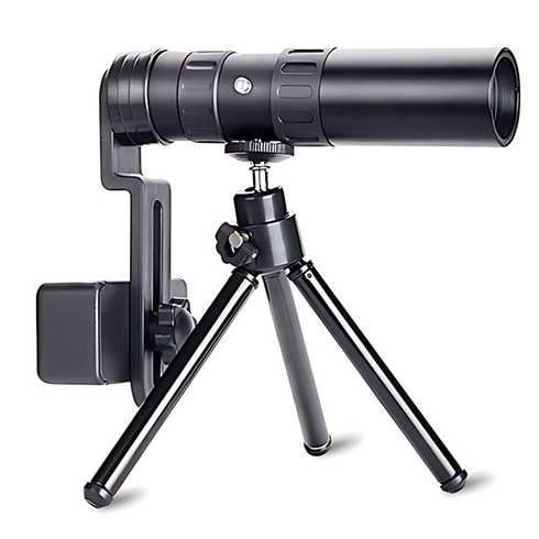 펜탁스단망경 - 300배 슈퍼 줌 망원경 고배율 휴대용 단망경 고성능, 12mm