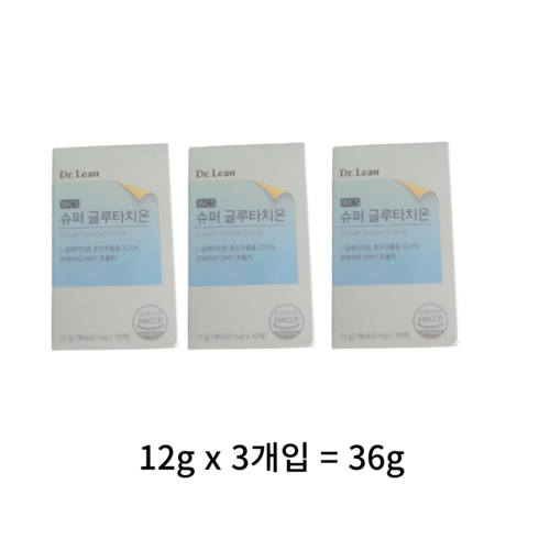 닥터린 WCS 슈퍼 글루타치온 필름 30p, 36g, 2개