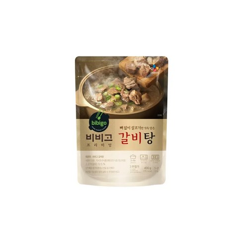 비비고 갈비탕, 400g, 18개