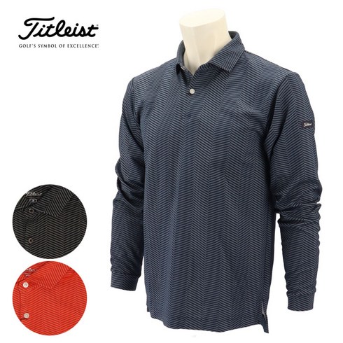2023년 가성비 최고 타이틀리스트골프웨어 - 타이틀리스트 골프웨어 긴팔 카라 티셔츠 골프웨어 TWMC2010