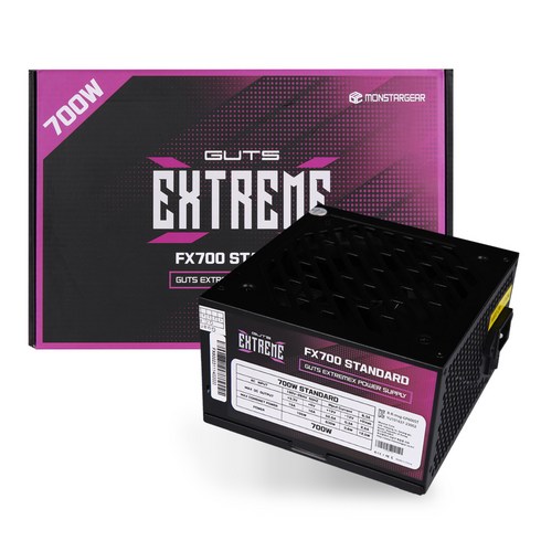 몬스타가츠파워 - 몬스타기어 몬스타 가츠 ExtremeX FX700 80PLUS STANDARD 파워