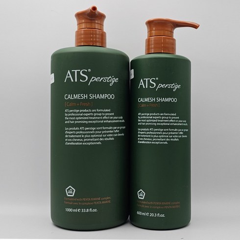 ats샴푸 - ATS 퍼스티지 카미시 건성/민감 두피 샴푸, 600ml, 2개