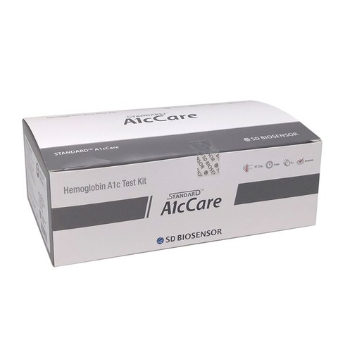 당화혈색소기계 - [SD] 당화혈색소 측정기 A1cCARE 시험지(측정지) 1BOX(20개입), 1개