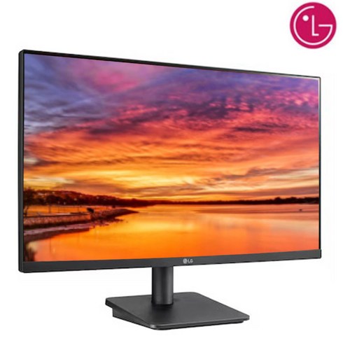 LG 24인치 24MP400 IPS패널 슬림베젤 CCTV 벽걸이 듀얼 게임 사무용 중고AA
