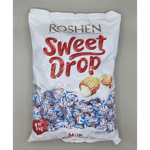 ROSHEN Sweet Drop 로젠 로셴 스윗드롭 연유카라멜 1kg 국내당일, 2개