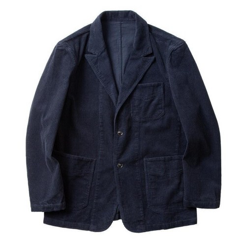 솔티앤스웨티 - [솔티] Tura Corduroy Washed Jacket (Blue)