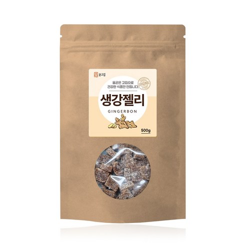 윤고집 진저본 생강젤리, 500g, 2개