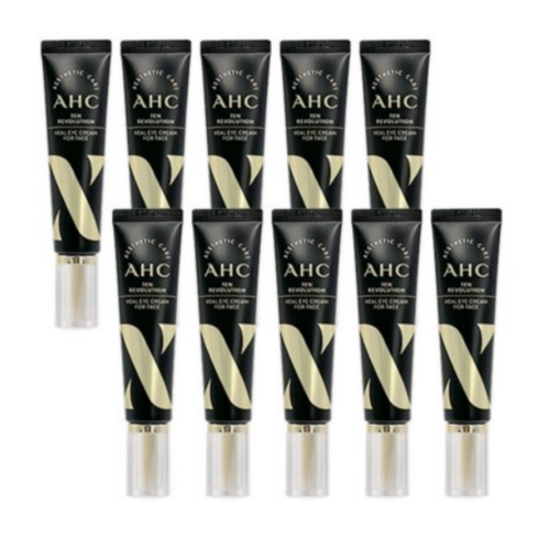 ahc아이크림 - AHC 텐 레볼루션 리얼 아이크림 포 페이스 30ml 10개