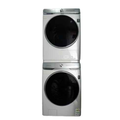 wf2420hceec - 삼성전자 BESPOKE 그랑데 AI 원바디 Top Fit 세탁기 + 건조기 24kg 20kg 방문설치, 그레이지, WF2420HCEEC