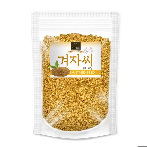 퓨어영 겨자씨 500g 백개자 백겨자 겨자 씨앗, 1개