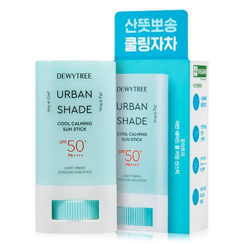 듀이트리 어반쉐이드 쿨카밍 선스틱 SPF50+ PA++++, 20g, 1개