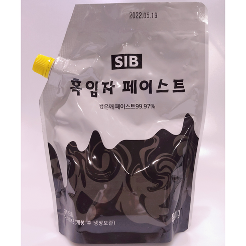 선인 흑임자 페이스트 베이킹재료, 800g, 1개