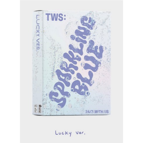 TWS - Sparkling Blue / 1집 미니앨범 투어스 럭키버전 LUCKY VER 미개봉새제품