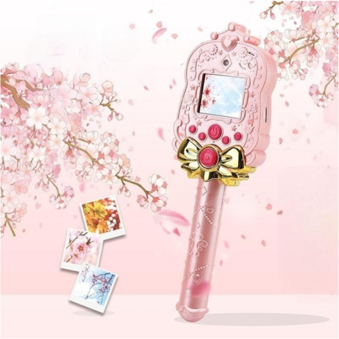 굿즈컴바인 스토어 공주를 위한 프린세스매직캠 빈티지 카메라 우정템, 공주카메라 +  1GB 메모리 카드