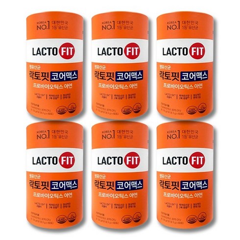 락토핏 코어맥스 유산균 180포 x 3박스 - [대용량 벌크구성] 락토핏 코어맥스 LACTOFIT 락토픽 유산균 아연 30억, 720g, 3세트