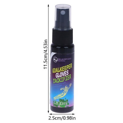 글러브글루 축구 장갑 스프레이 점착제 골키퍼 그립 부스트 야구 미끄럼 방지 30ml, [01] 30ml