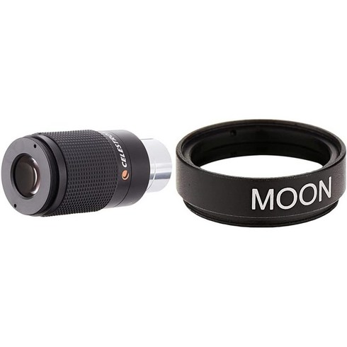 셀레스트론 Celestron 8mm-24mm 망원경용 줌 아이피스(1.25인치) + 문 필터(1.25인치), 줌아이피스+문필터(1.25인치)