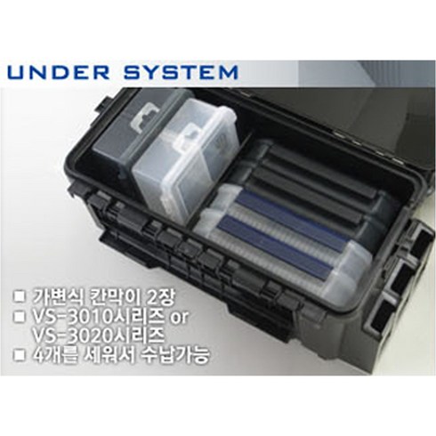 2023년 가성비 최고 메이호테클박스 - 메이호 낚시용 태클박스 VS-7070, 블랙