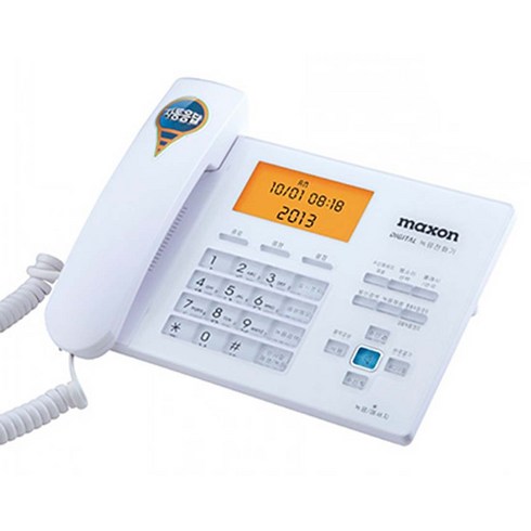 맥슨 유선 사무실 일반 자동응답 녹취 녹음 전화기 550시간 MS-120R