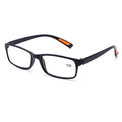 다초점안경 - 도이샵 초경량 11g 돋보기 노안 안경, 블랙, 1개