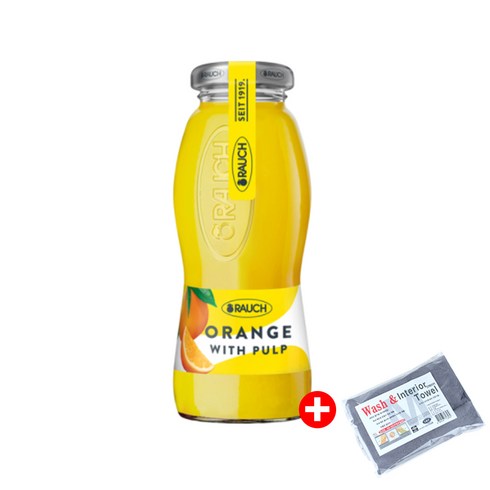 글렌모렌지넥타도르 - 라우치 오렌지(병) 200ml 24개+사은품 고급 세차타월 증정, 상세페이지 참조, 24개