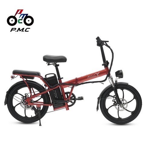 전동 전기자전거 타이탄 700 48V 21Ah, 레드