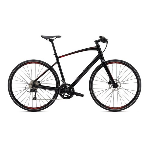 스페셜라이즈드 SIRRUS 3.0 피트니스 통근용 로드 사이클링 자전거, 블랙 XL