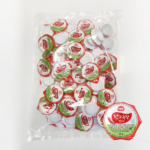 해표 옹가네 순창 햇고추장 맛나고추장 10g 일회용고추장, 200개