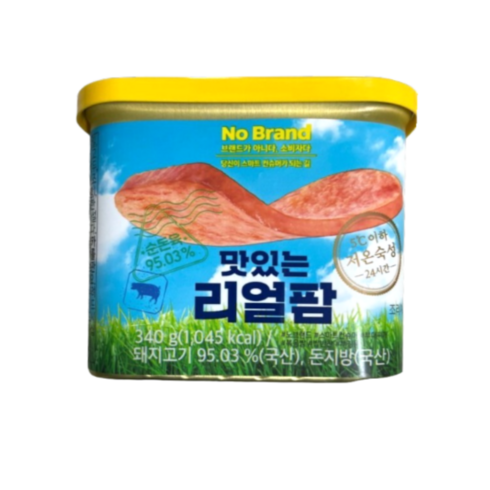 노브랜드 맛있는리얼팜 340g, 5개
