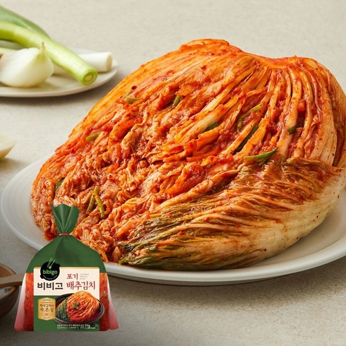 비비고포기김치 - [CJ] [100프로 국산 직배송] 비비고 포기배추김치 5kg, 1개