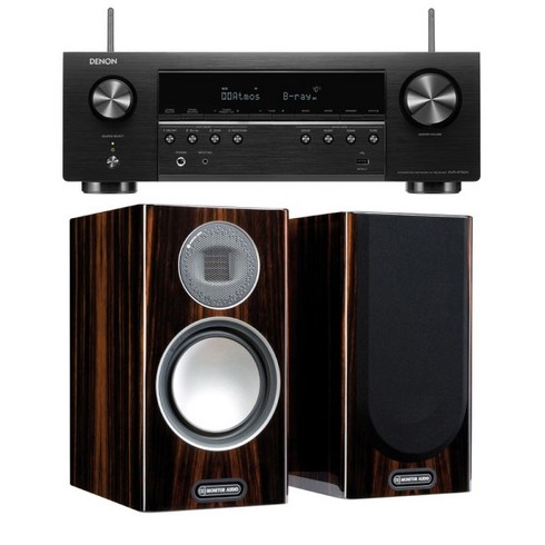 [없음] 데논 AVR-S760H + 모니터오디오 5G Gold 100 하이파이 네트워크 오, 색상(스피커):Gold 100(새턴 화이트)