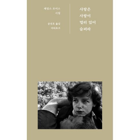 사랑은 사랑이 멀리 있어 슬퍼라 : 제임스 조이스 시집, 제임스 조이스 저/공진호 역, 아티초크(Artichoke Publishing H...