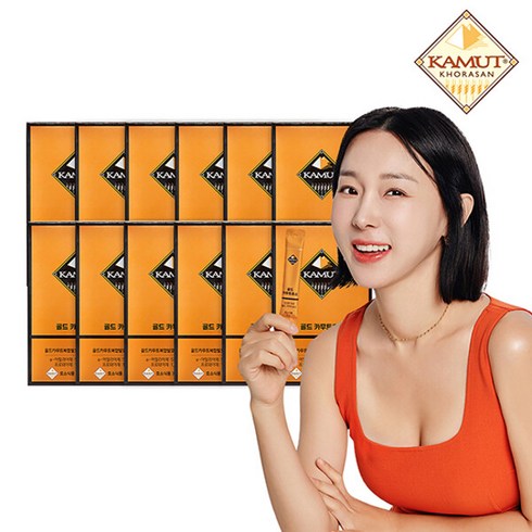 골드 카무트 효소 패밀리구성(3gX30포X12박스), 단일속성, 90g