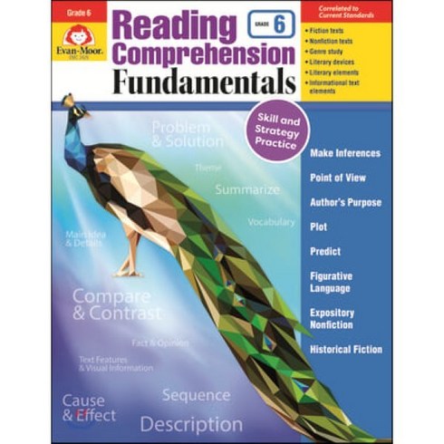 Reading Comprehension Fundamentals Grade 6, Evan-Moor