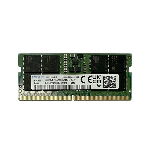 2023년 가성비 최고 삼성 DDR5 32GB PC5-44800 - [삼성전자] 삼성 DDR5 16GB PC5-44800 노트북, 선택하세요