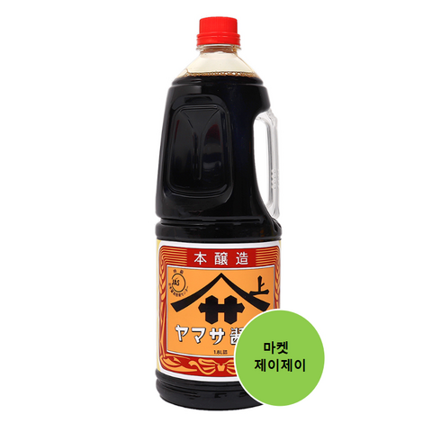 야마사 소이소스 /진간장/고이구찌, 1.8L, 6개