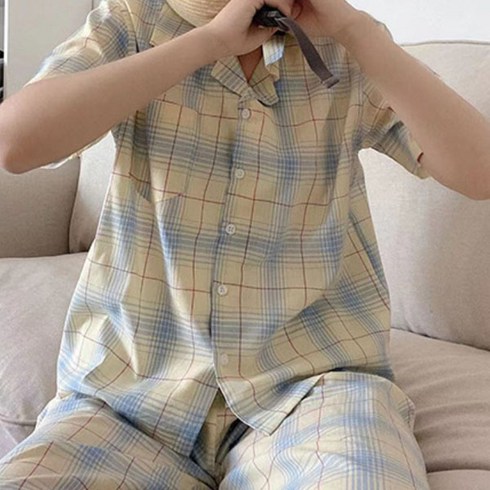 44/55 ~ 66/77 20종류 여성 반팔가디건+긴바지잠옷세트 파자마 주니어 원피스 실내복 홈웨어 수면잠옷