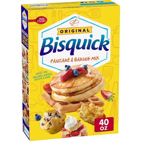베티크로커 오리지널 비스퀵 팬케이크 앤 베이킹 믹스, 1.13kg, 1개