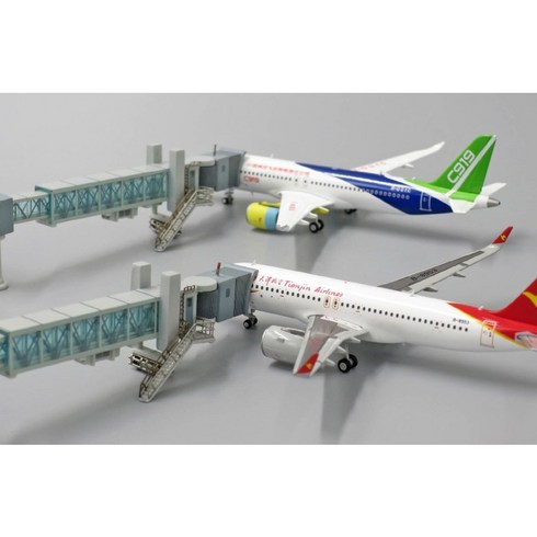 공주경비행기체험 - 비행기모형 공항악세사리 탑승교 LH4135 Air Passenger Bridge (Narrow-body Aircraft )-737소형기전용 [1/400 제이씨윙]