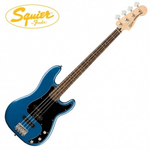 스콰이어베이스 - NEW Squier 스콰이어 베이스기타 Affinity Precision Bass PJ LRL Lake Placid Blue (037-8551-502), 1개