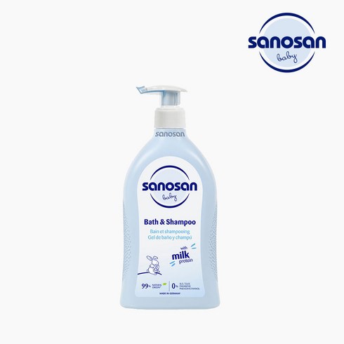 사노산 - 사노산 베이비 바스 앤 샴푸 500ml, 1개