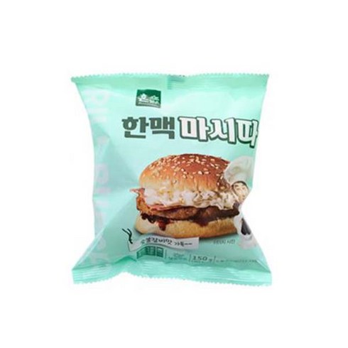 한맥식품 마시따 숯불그릴벅 150g x 10개 냉동버거