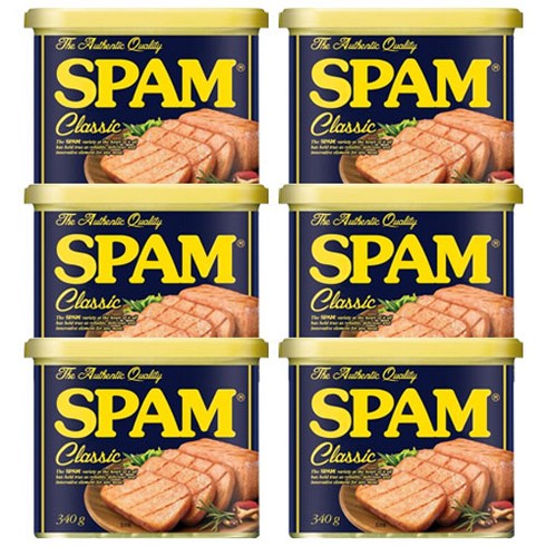 스팸 클래식, 340g, 6개
