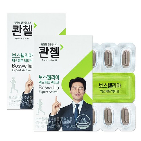 콴첼 보스웰리아 엑스퍼트 액티브 24g, 2박스, 2box